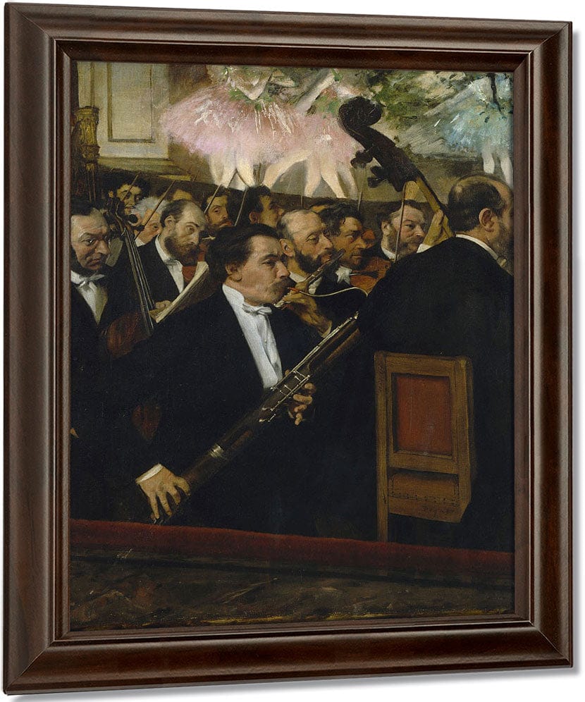L'orchestre De L'opera Desire Dihau (1833 1909), Basson By Edgar Degas Fine Art Print
