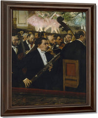 L'orchestre De L'opera Desire Dihau (1833 1909), Basson By Edgar Degas Fine Art Print