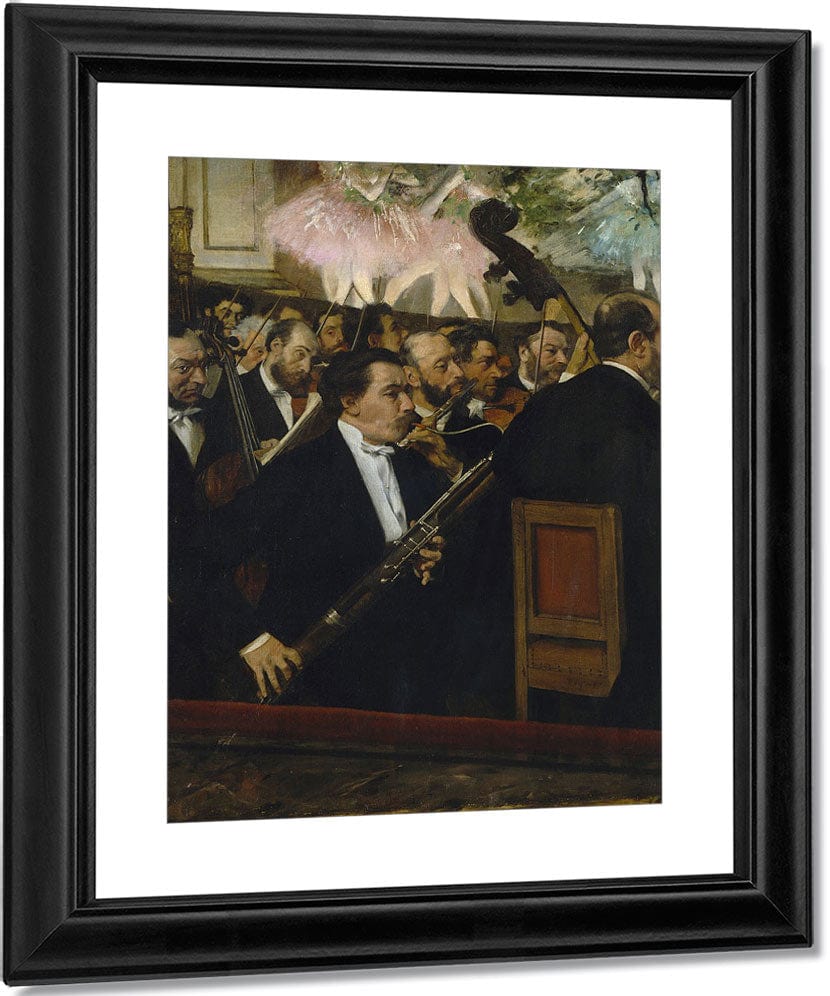 L'orchestre De L'opera Desire Dihau (1833 1909), Basson By Edgar Degas Fine Art Print