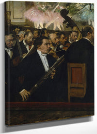 L'orchestre De L'opera Desire Dihau (1833 1909), Basson By Edgar Degas Fine Art Print