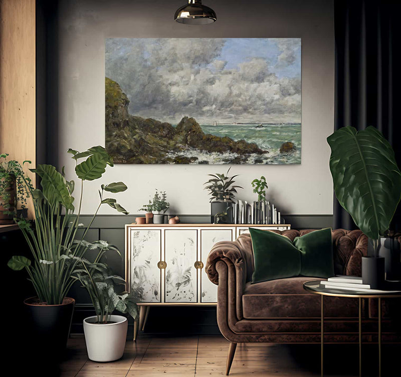 La Baie De Portrieux By Eugene Boudin Fine Art Print