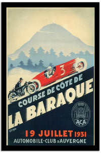 La Baraquem  Vintage Poster Fine Art Print