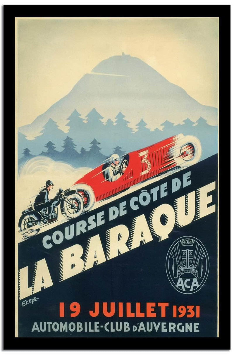 La Baraquem  Vintage Poster Fine Art Print