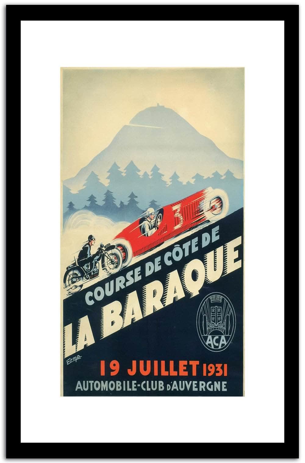 La Baraquem  Vintage Poster Fine Art Print