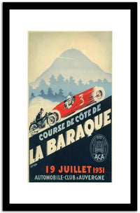 La Baraquem  Vintage Poster Fine Art Print