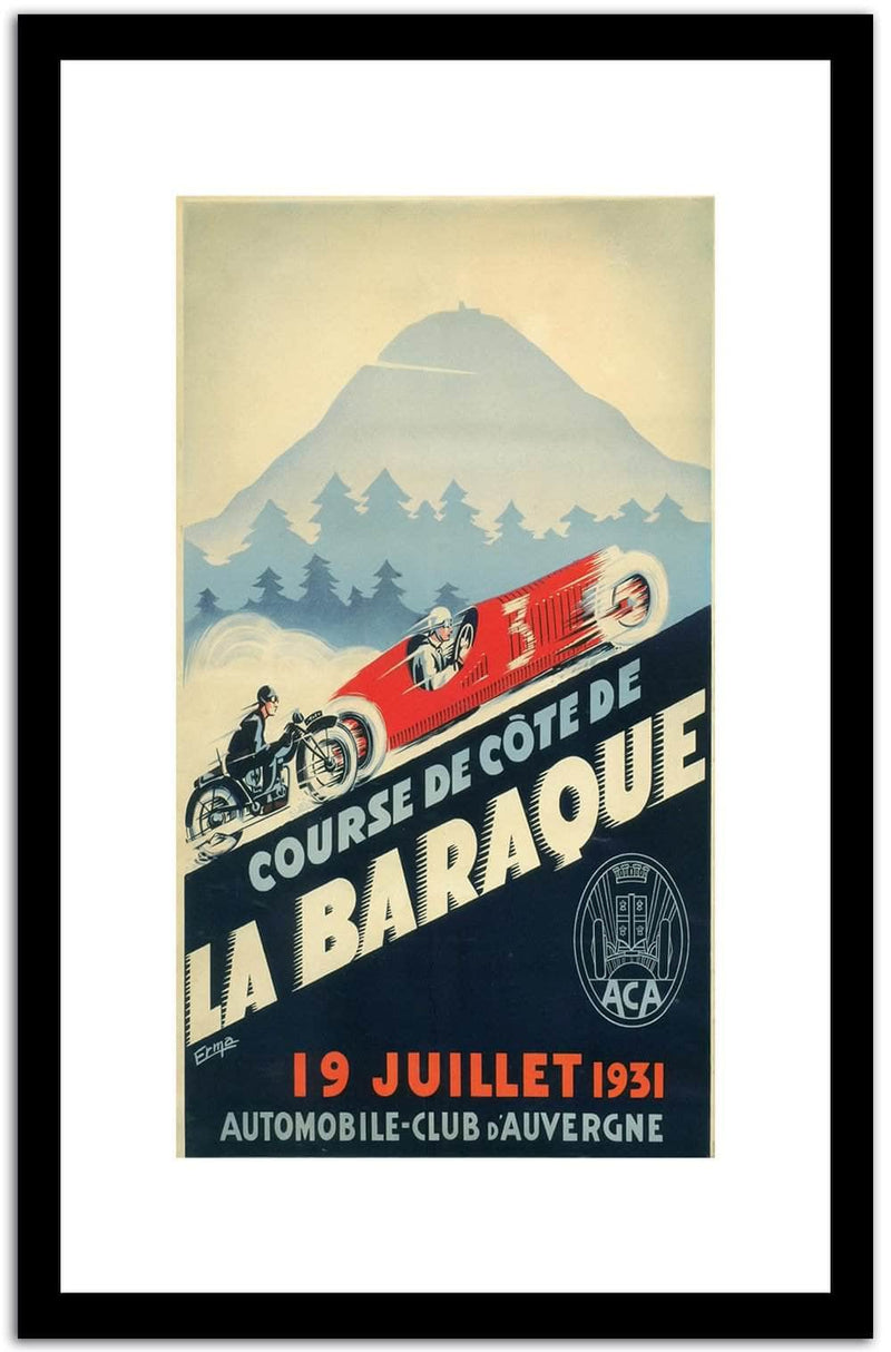 La Baraquem  Vintage Poster Fine Art Print