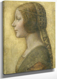 La Bella Principessa By Leonardo Da Vinci Fine Art Print