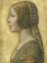 La Bella Principessa By Leonardo Da Vinci Fine Art Print
