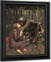 La Belle Dame Sans Merci By John Waterhouse Fine Art Print
