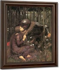 La Belle Dame Sans Merci By John Waterhouse Fine Art Print