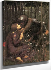 La Belle Dame Sans Merci By John Waterhouse Fine Art Print