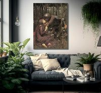 La Belle Dame Sans Merci By John Waterhouse Fine Art Print