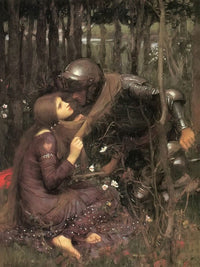 La Belle Dame Sans Merci By John Waterhouse Fine Art Print