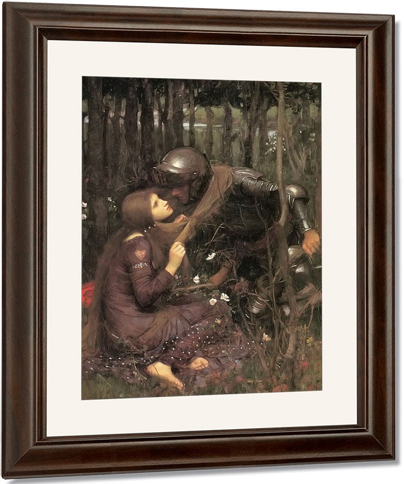 La Belle Dame Sans Merci By John Waterhouse Fine Art Print