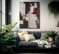 La Belle Iseult By William Morris Fine Art Print