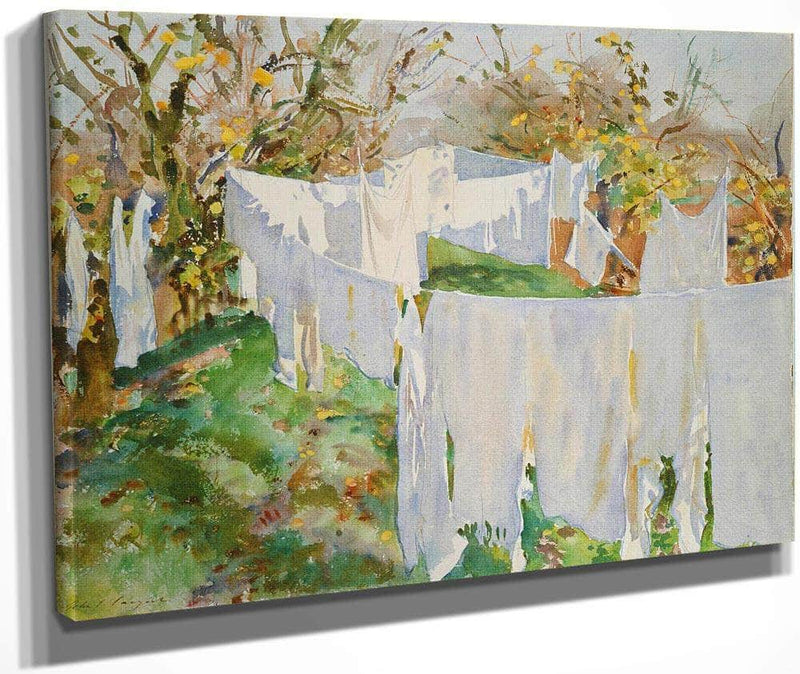 La Biancheria By John Singer Sargent Fine Art Print