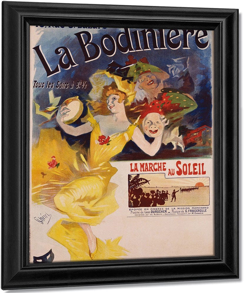 La Bodiniere Poster By Jules Cheret Fine Art Print
