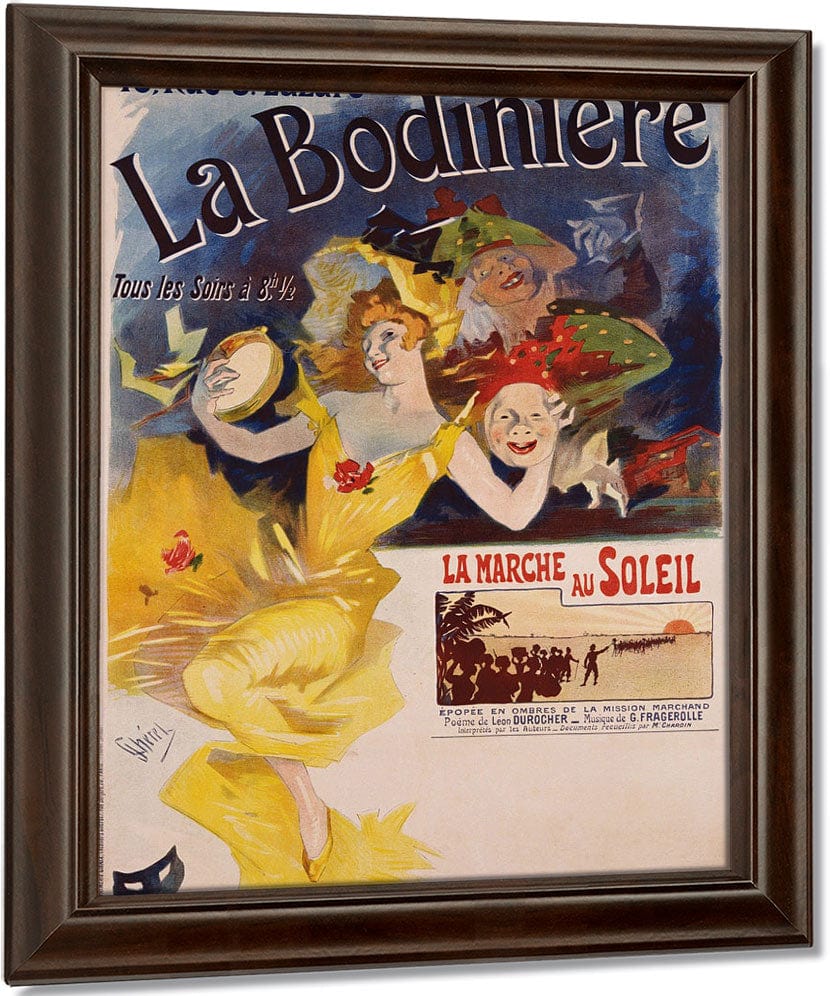 La Bodiniere Poster By Jules Cheret Fine Art Print