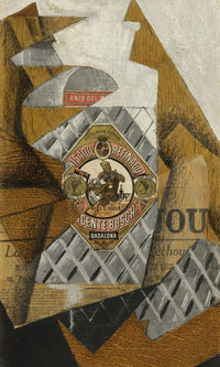 La Bouteille D'anis (The Bottle Of An’s Del Mono) By Juan Gris Fine Art Print