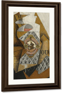La Bouteille D'anis (The Bottle Of An’s Del Mono) By Juan Gris Fine Art Print