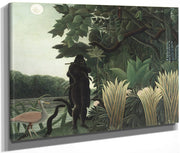 La Charmeuse De Serpents By Henri Julien Felix Rousseau Fine Art Print