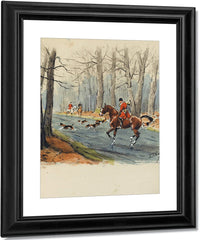 La Chasse A Courre, Guide De L'invitê. S.L. [Paris], La Bonne Compagnie, 1951. By Karl Ouren Fine Art Print