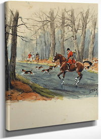 La Chasse A Courre, Guide De L'invitê. S.L. [Paris], La Bonne Compagnie, 1951. By Karl Ouren Fine Art Print