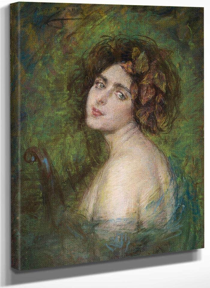 La Cigale By Alice Pike Barney Fine Art Print