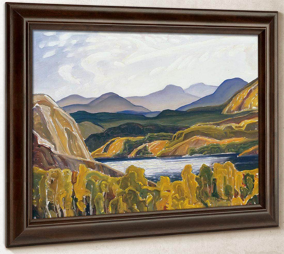 La Cloche Mountain And Lake By Frank Carmichael Fine Art Print