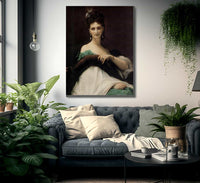 La Comtesse De Keller 1873 76X99 2Cm By Alexandre Cabanel Fine Art Print