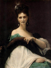 La Comtesse De Keller 1873 76X99 2Cm By Alexandre Cabanel Fine Art Print