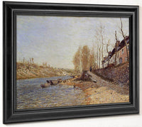 La Croix Blanche At Saint Mammes 1884 By Alfred Sisley Fine Art Print