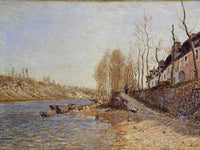 La Croix Blanche At Saint Mammes 1884 By Alfred Sisley Fine Art Print