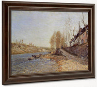 La Croix Blanche At Saint Mammes 1884 By Alfred Sisley Fine Art Print