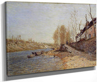 La Croix Blanche At Saint Mammes 1884 By Alfred Sisley Fine Art Print