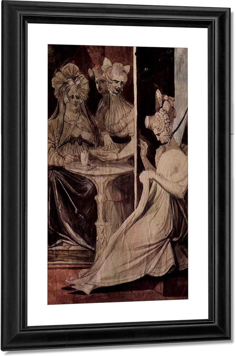 La Debutante By Henry Fuseli Fine Art Print