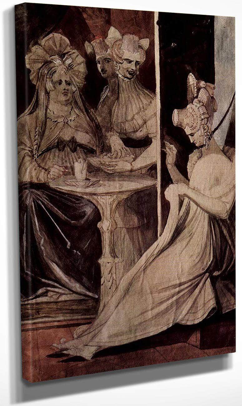 La Debutante By Henry Fuseli Fine Art Print