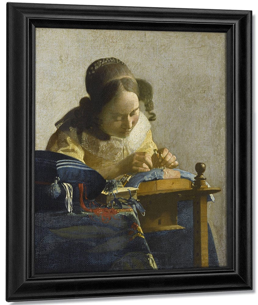 La Dentelliere By Johannes Vermeer Fine Art Print