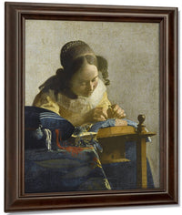 La Dentelliere By Johannes Vermeer Fine Art Print