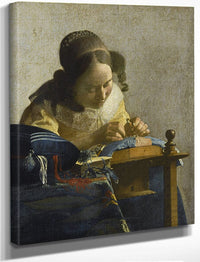 La Dentelliere By Johannes Vermeer Fine Art Print