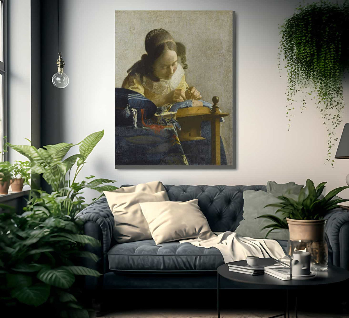 La Dentelliere By Johannes Vermeer Fine Art Print