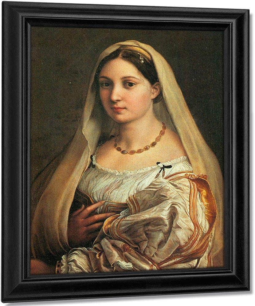 La Donna Velata By Raphael Fine Art Print