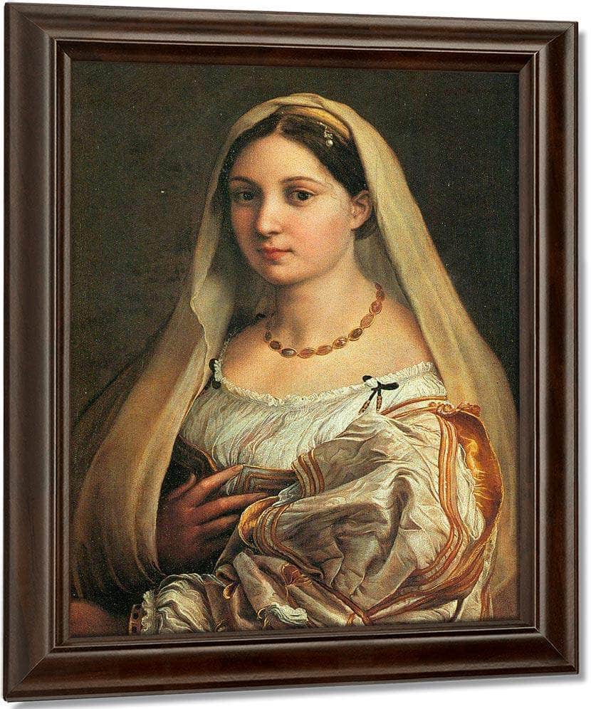 La Donna Velata By Raphael Fine Art Print