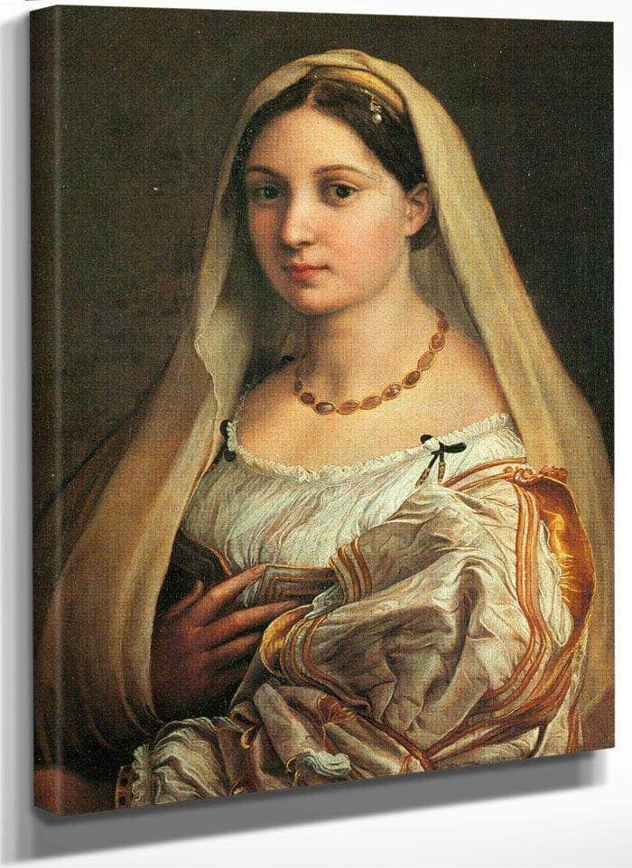 La Donna Velata By Raphael Fine Art Print