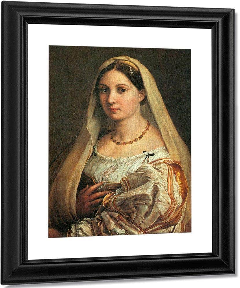 La Donna Velata By Raphael Fine Art Print
