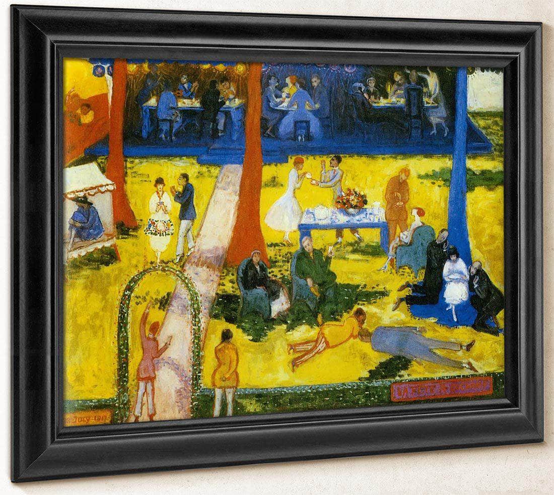 La Fete O Duchamp By Florine Stettheimer Fine Art Print