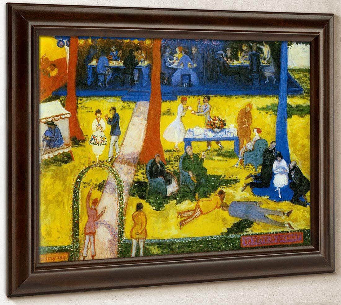 La Fete O Duchamp By Florine Stettheimer Fine Art Print