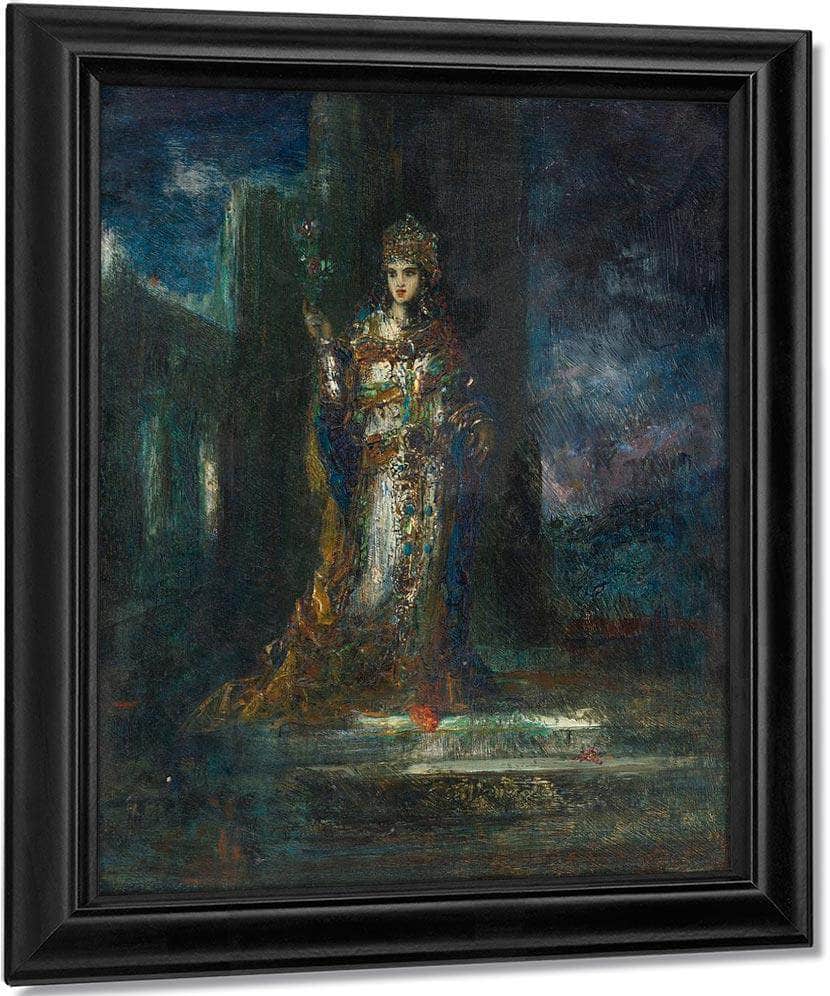 La Fiancee De La Nuit 1892 By Gustave Moreau Fine Art Print