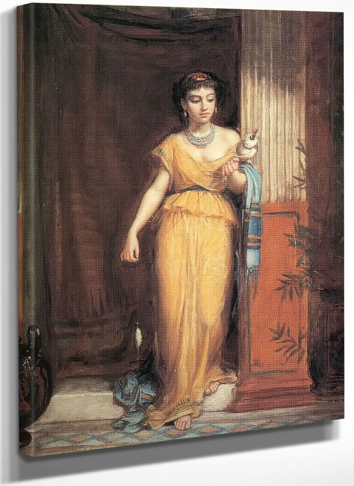 La Fileuse By John Waterhouse Fine Art Print