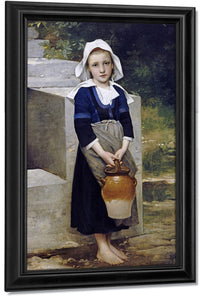 La Fille D'eau By William Adolphe Bouguereau Fine Art Print
